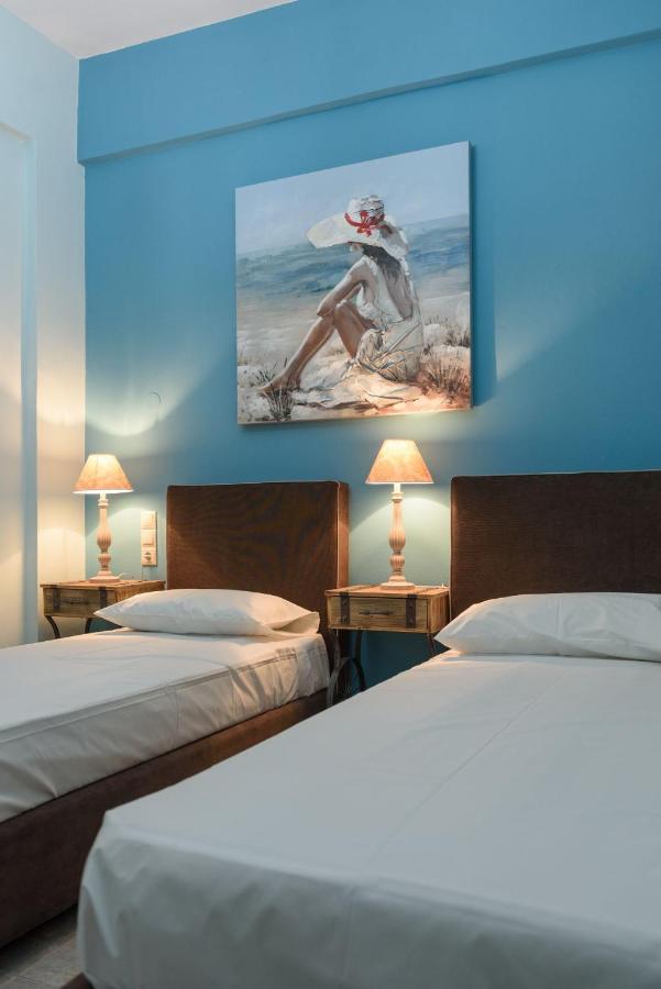 Spyros Apartments With Pool Kalamaki  Bagian luar foto