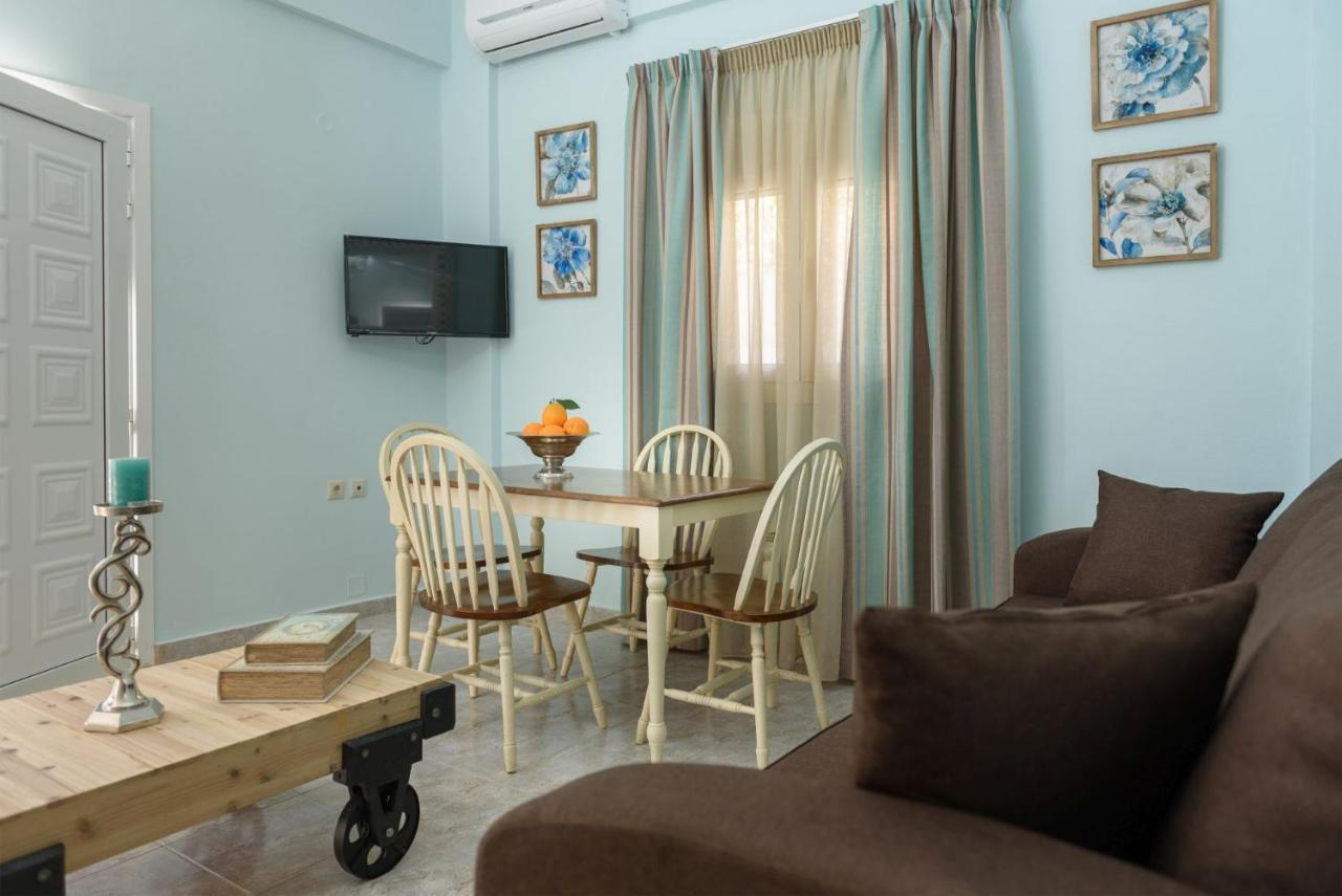 Spyros Apartments With Pool Kalamaki  Bagian luar foto