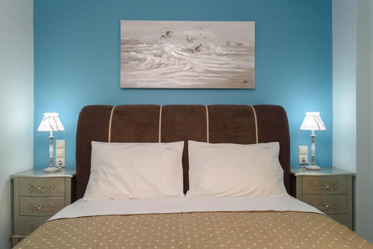 Spyros Apartments With Pool Kalamaki  Bagian luar foto