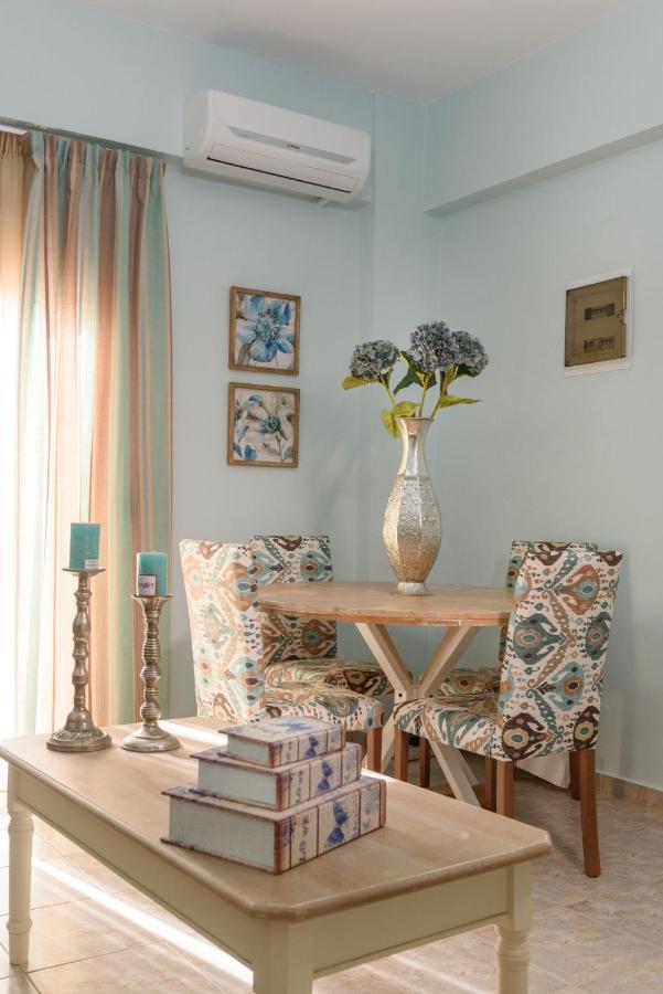 Spyros Apartments With Pool Kalamaki  Bagian luar foto
