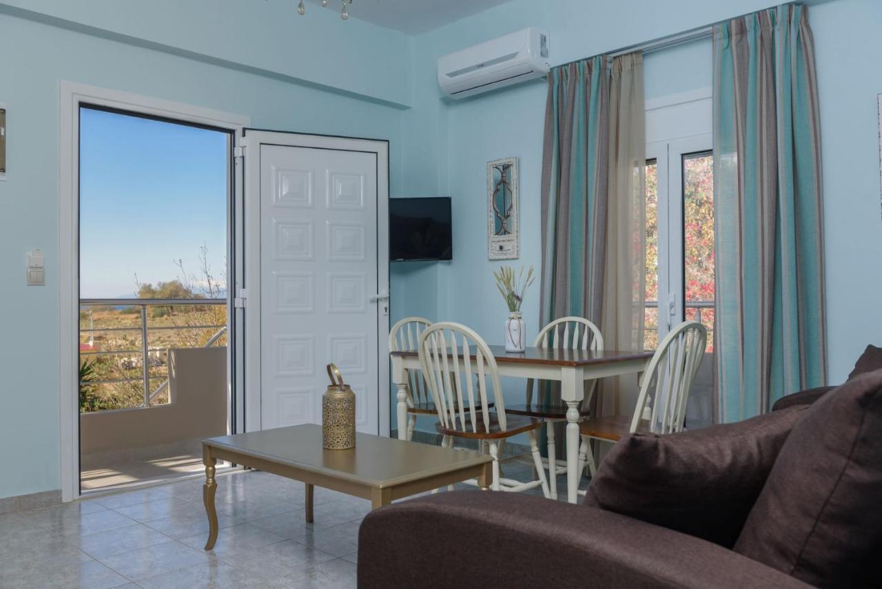 Spyros Apartments With Pool Kalamaki  Bagian luar foto