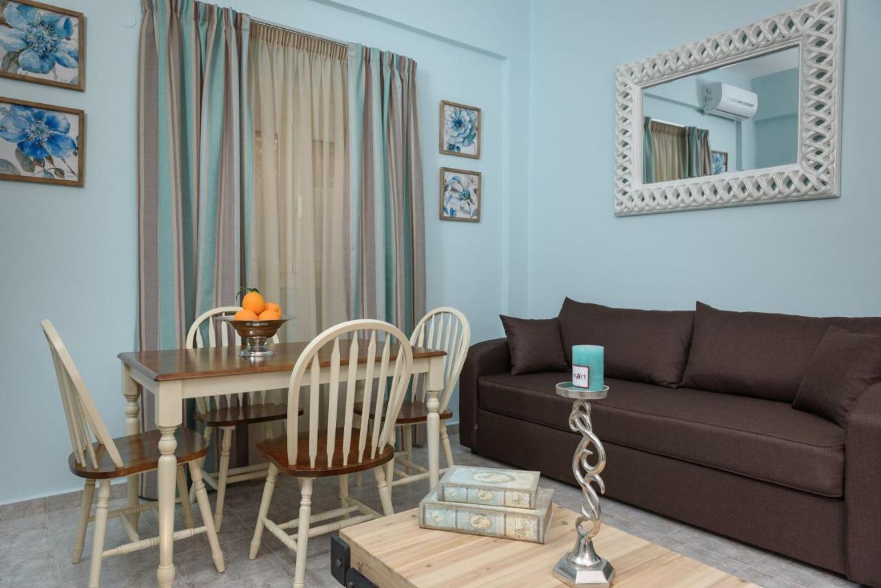 Spyros Apartments With Pool Kalamaki  Bagian luar foto