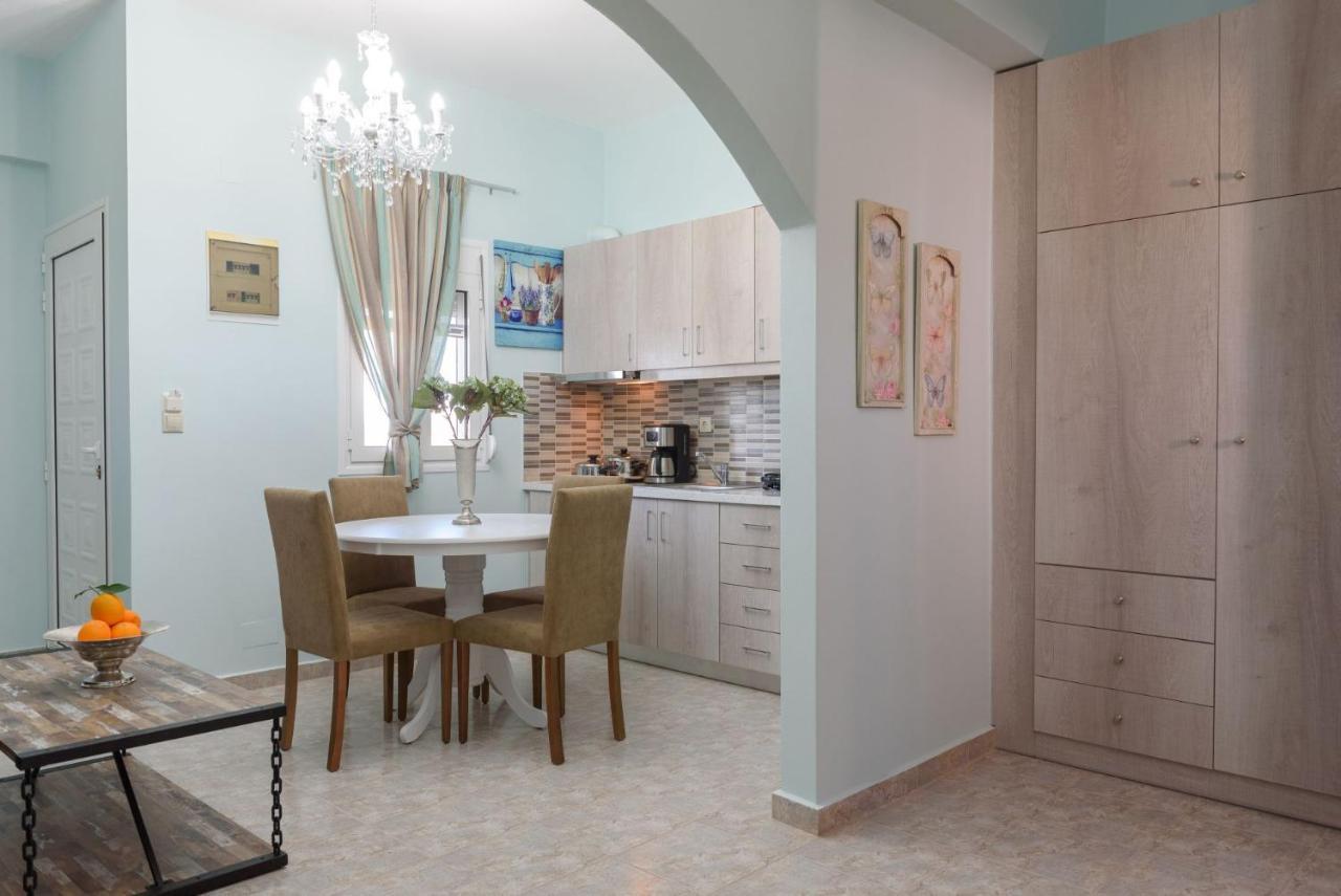 Spyros Apartments With Pool Kalamaki  Bagian luar foto
