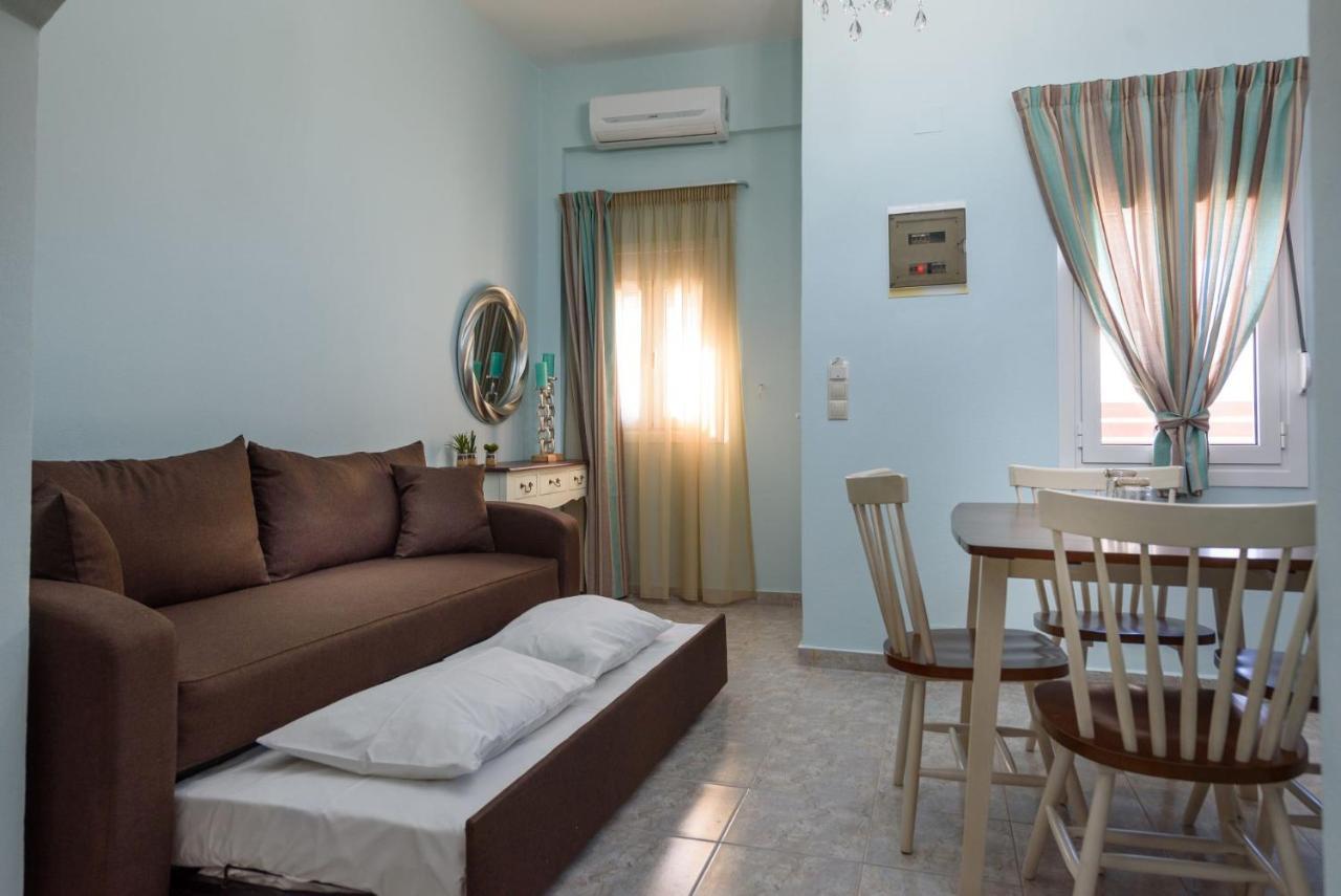Spyros Apartments With Pool Kalamaki  Bagian luar foto