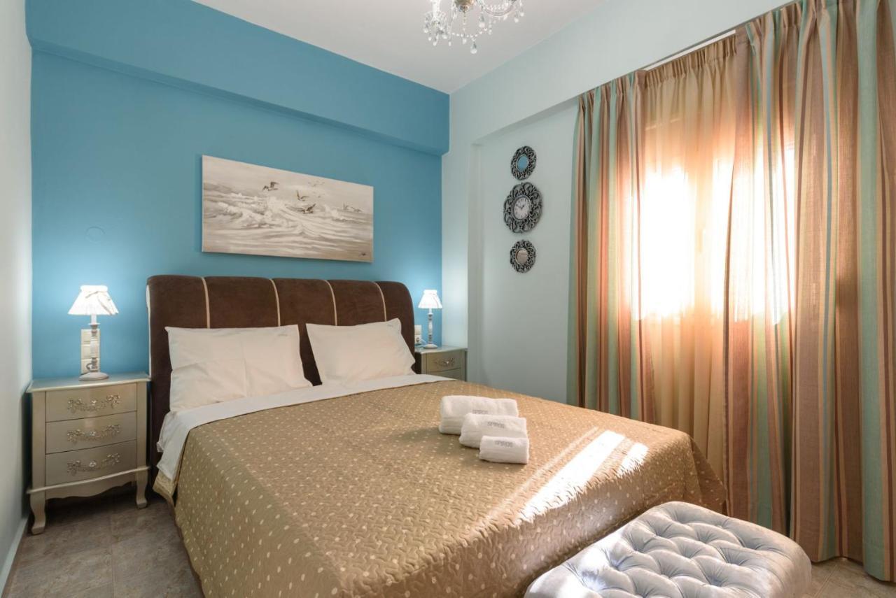 Spyros Apartments With Pool Kalamaki  Bagian luar foto