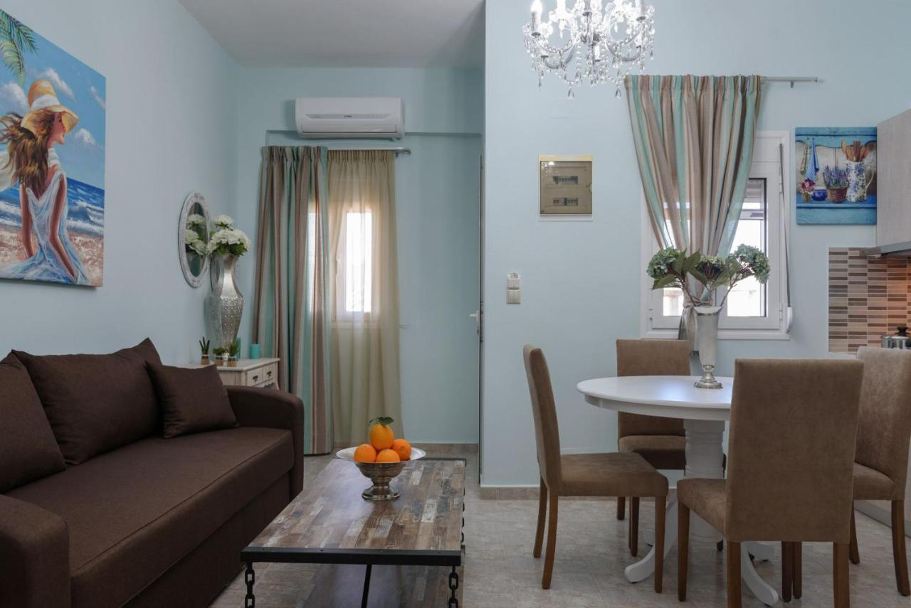 Spyros Apartments With Pool Kalamaki  Bagian luar foto