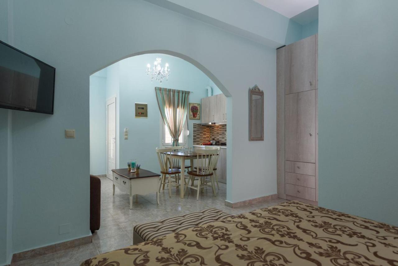 Spyros Apartments With Pool Kalamaki  Bagian luar foto