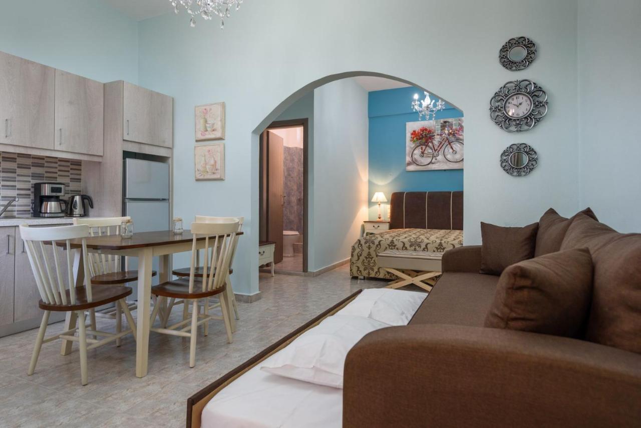 Spyros Apartments With Pool Kalamaki  Bagian luar foto