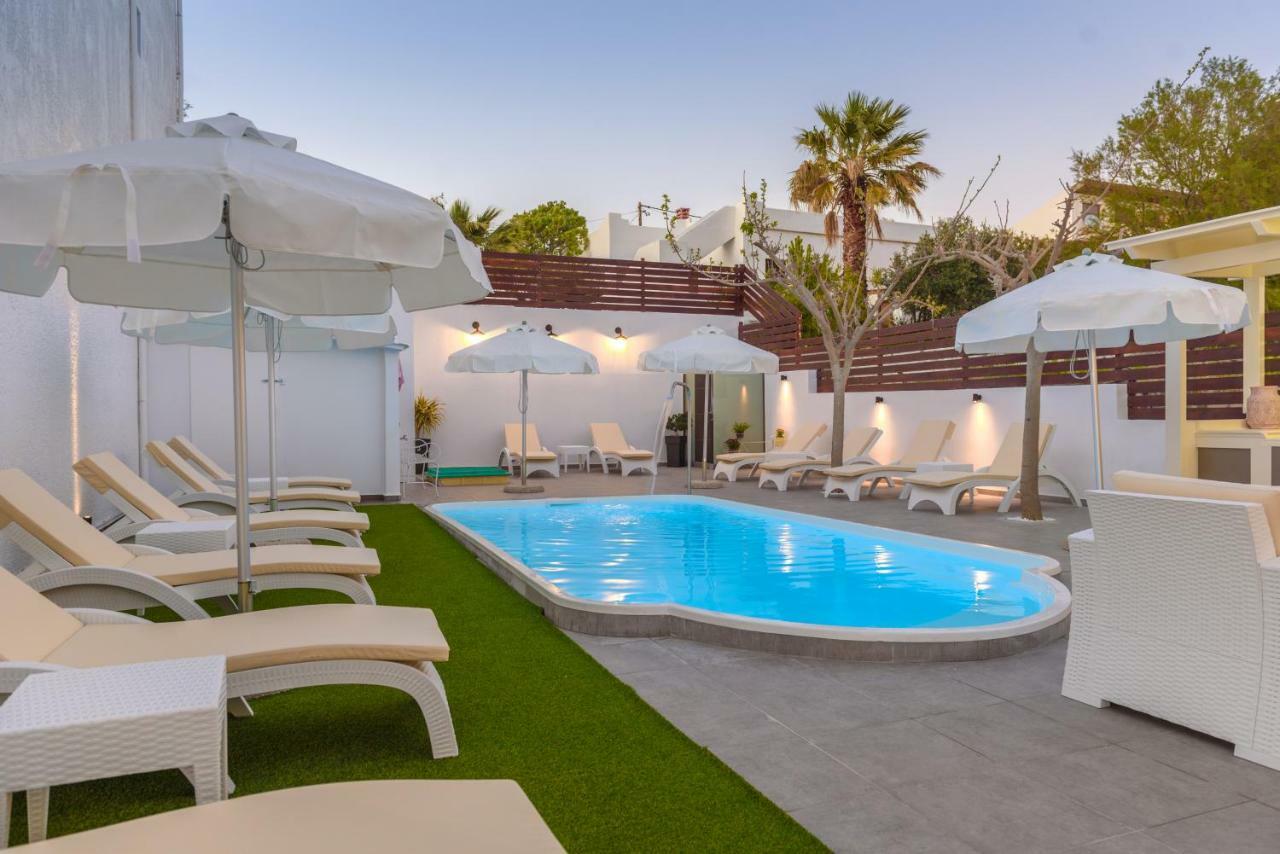 Spyros Apartments With Pool Kalamaki  Bagian luar foto